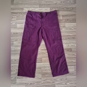 Carhartt Men's Maroon Scrub Pants Model #: C54108